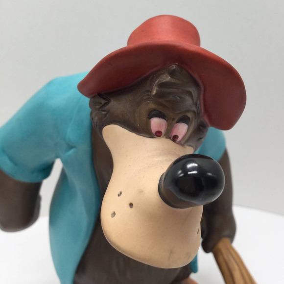 Walt Disney Song of the South 50th Anniversary "Duh..." Brer Bear Figurine - Picture 2 of 9